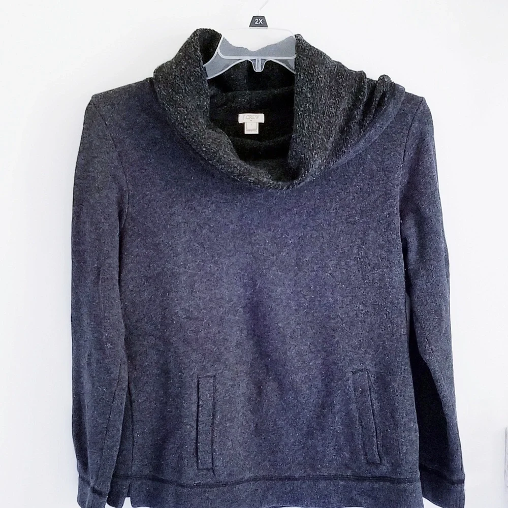 J. Crew  sweatshirt  cowl neck